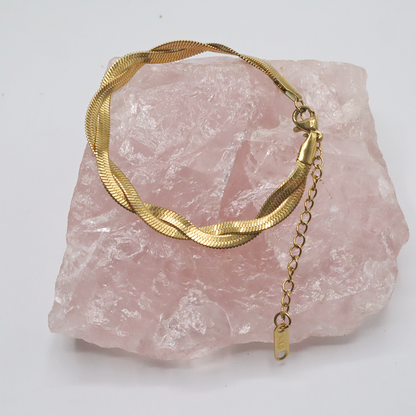 Elegantes Edelstahl-Armband