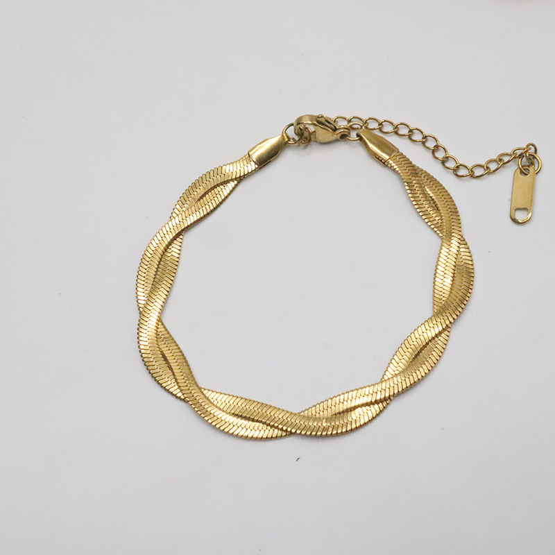 Elegantes Edelstahl-Armband
