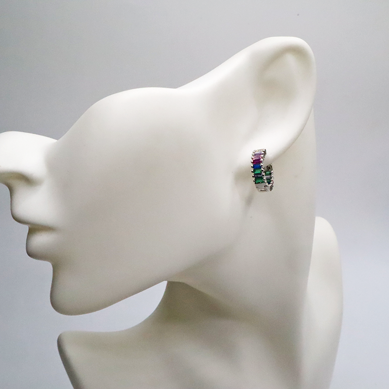 Micro Pavé Zirkonia Huggies