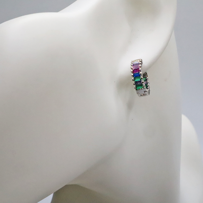 Micro Pavé Zirkonia Huggies