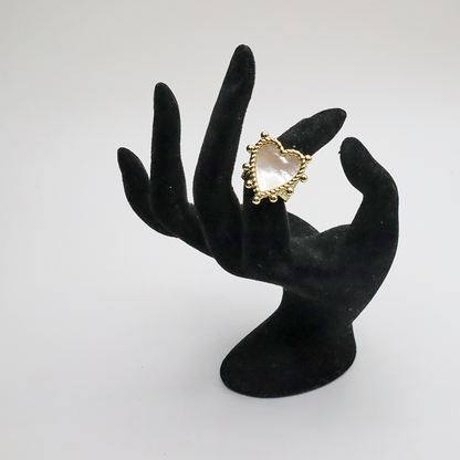 Perlmutt Ring