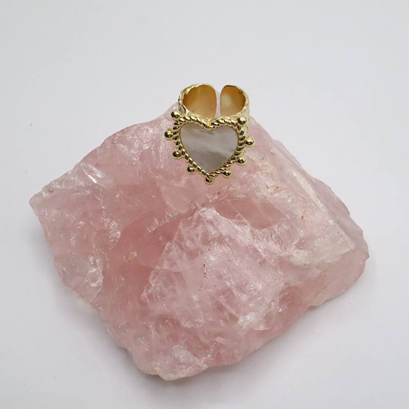 Perlmutt Ring