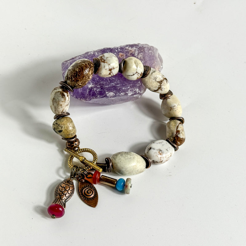 Cappuccino Jaspis Armband