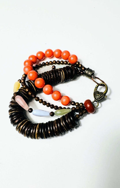 Kokosnuss Armband