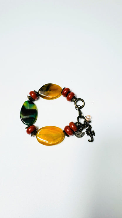 Madagaskar Achat Armband