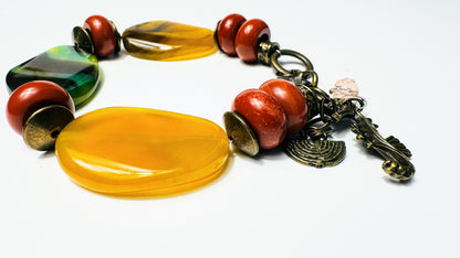 Madagaskar Achat Armband