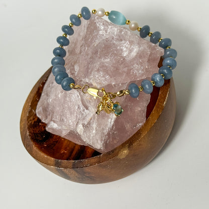 Opal & Aquamarin Schmuckset