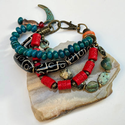 Türkis-Chrysokoll Armband