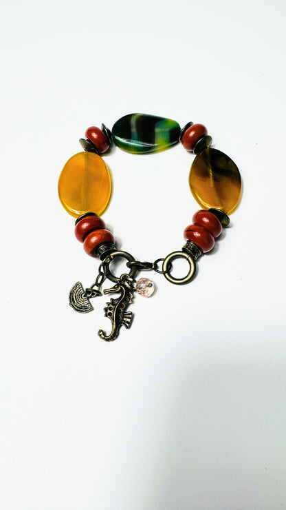 Madagaskar Achat Armband