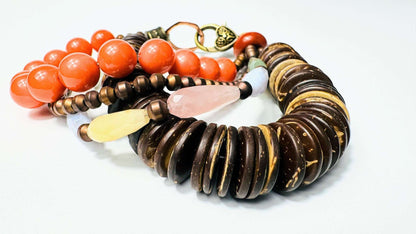 Kokosnuss Armband