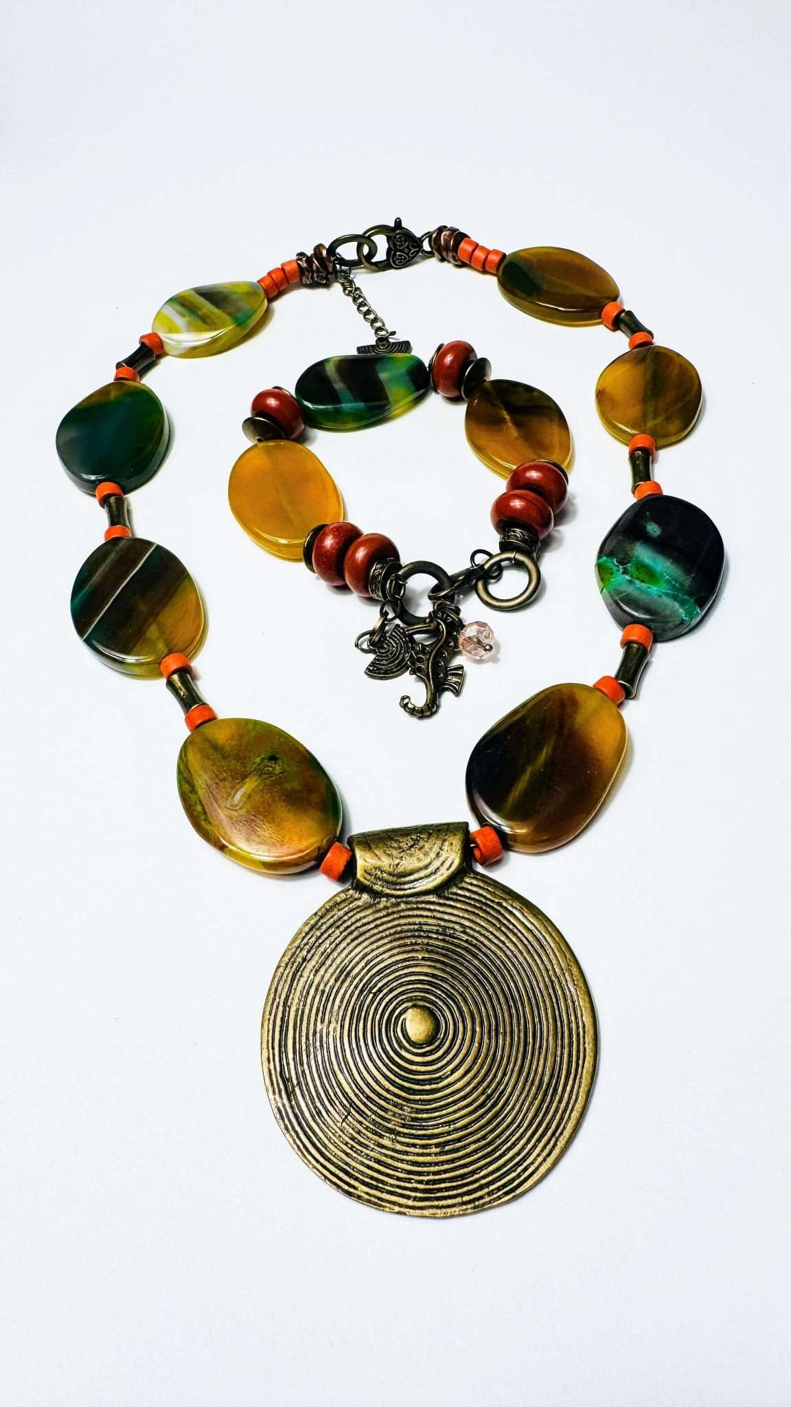 Madagaskar Achat Armband