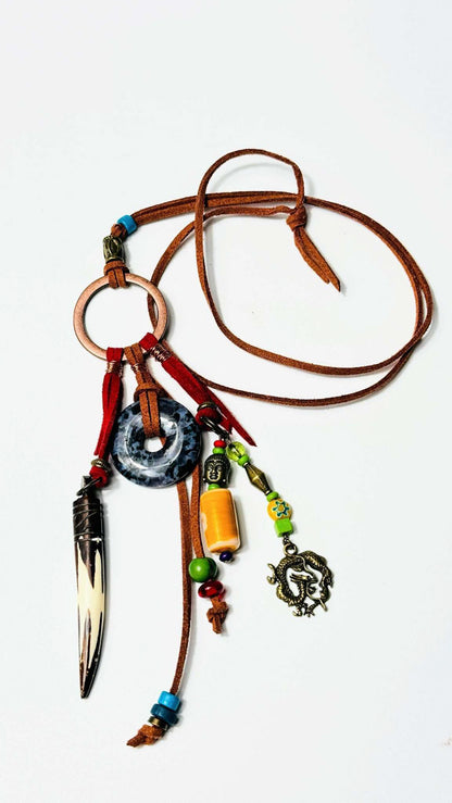 Bohemian Leder - Langekette
