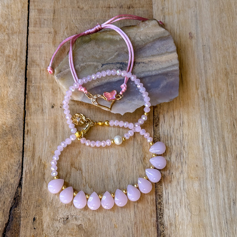 Pinkopal Armband-Set