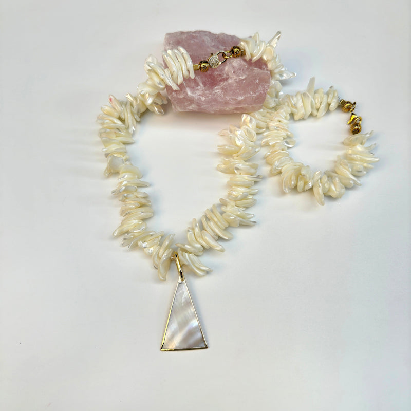 Muschelperlen Armband