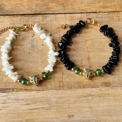 Leopard- Armband