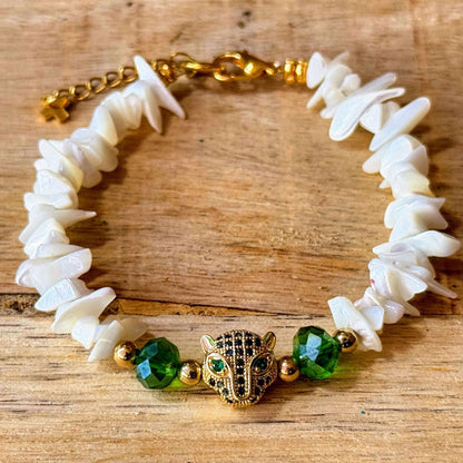 Leopard- Armband