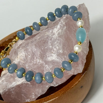 Opal & Aquamarin Schmuckset