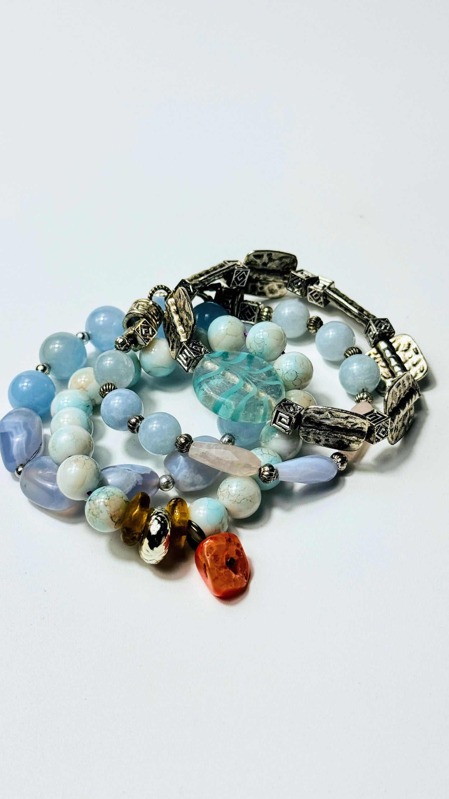 Chalcedon  Armband-Set