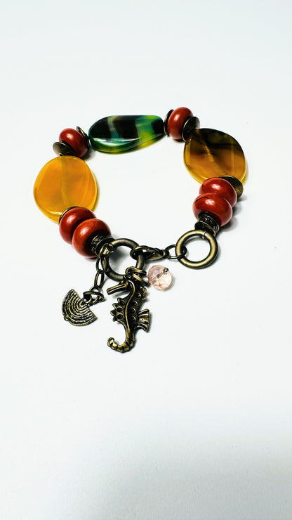 Madagaskar Achat Armband