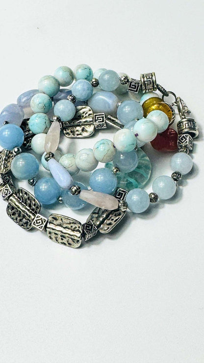 Chalcedon  Armband-Set