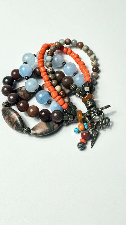 Jaspis Armband