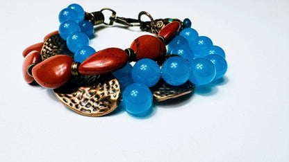 Topas - Jaspis Armband