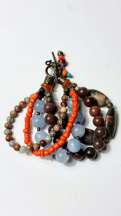 Jaspis Armband
