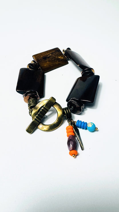 Hornperlen Schmuckset