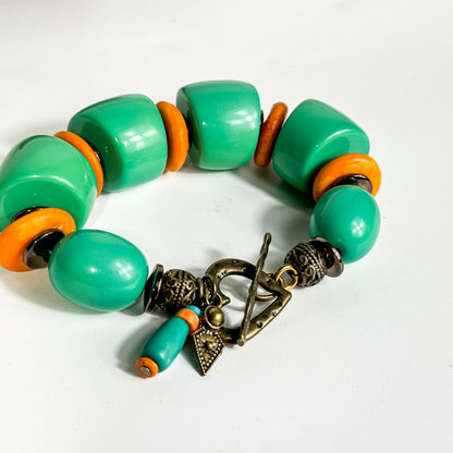 Harz-Halskette & Armband