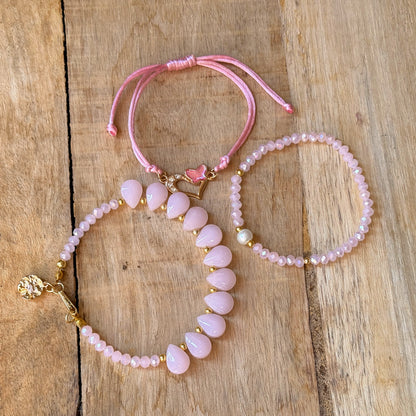 Pinkopal Armband-Set