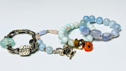 Chalcedon  Armband-Set