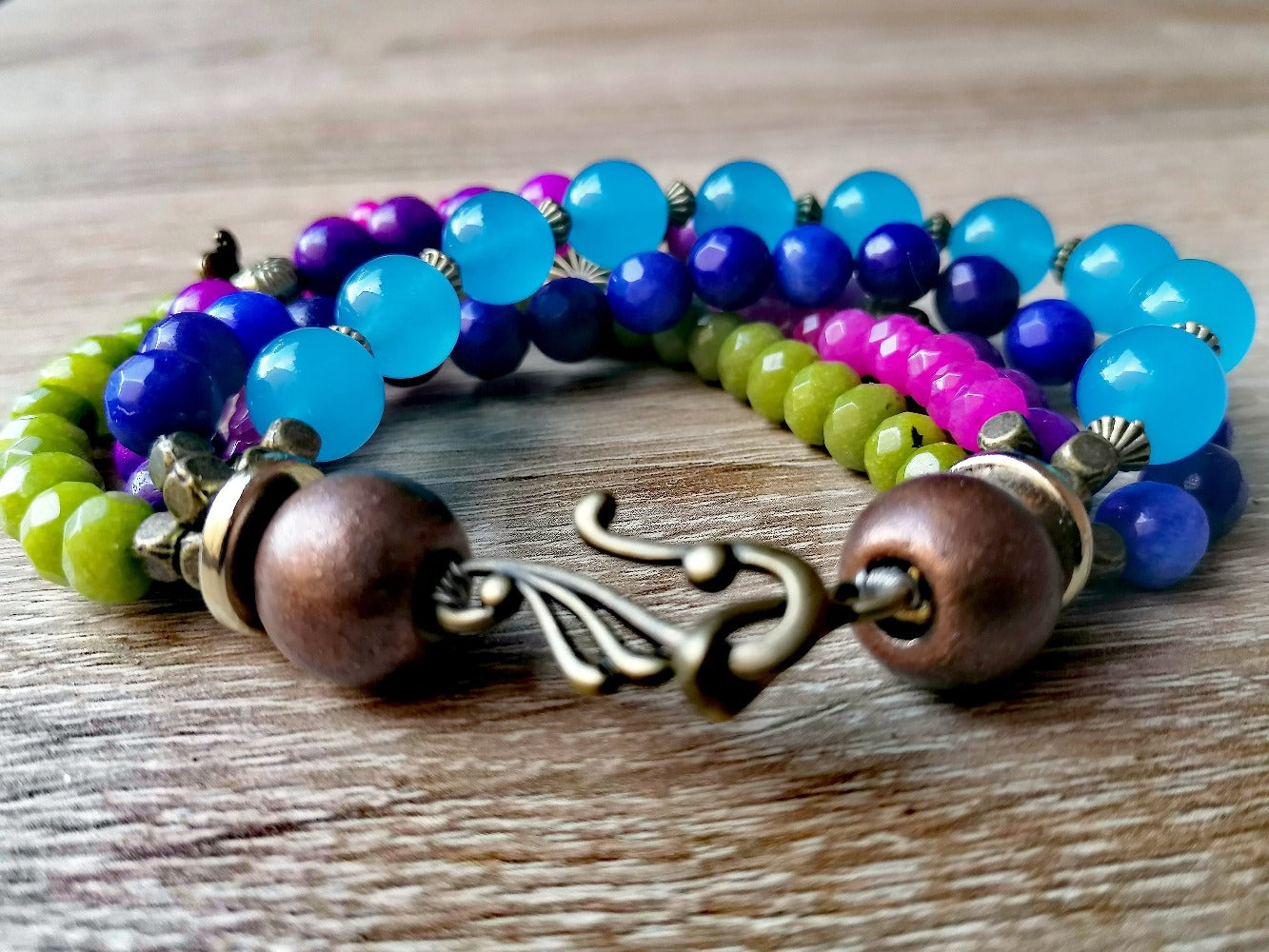 Topas und Saphir Bohemian Armband - RR DESIGN JEWELRY